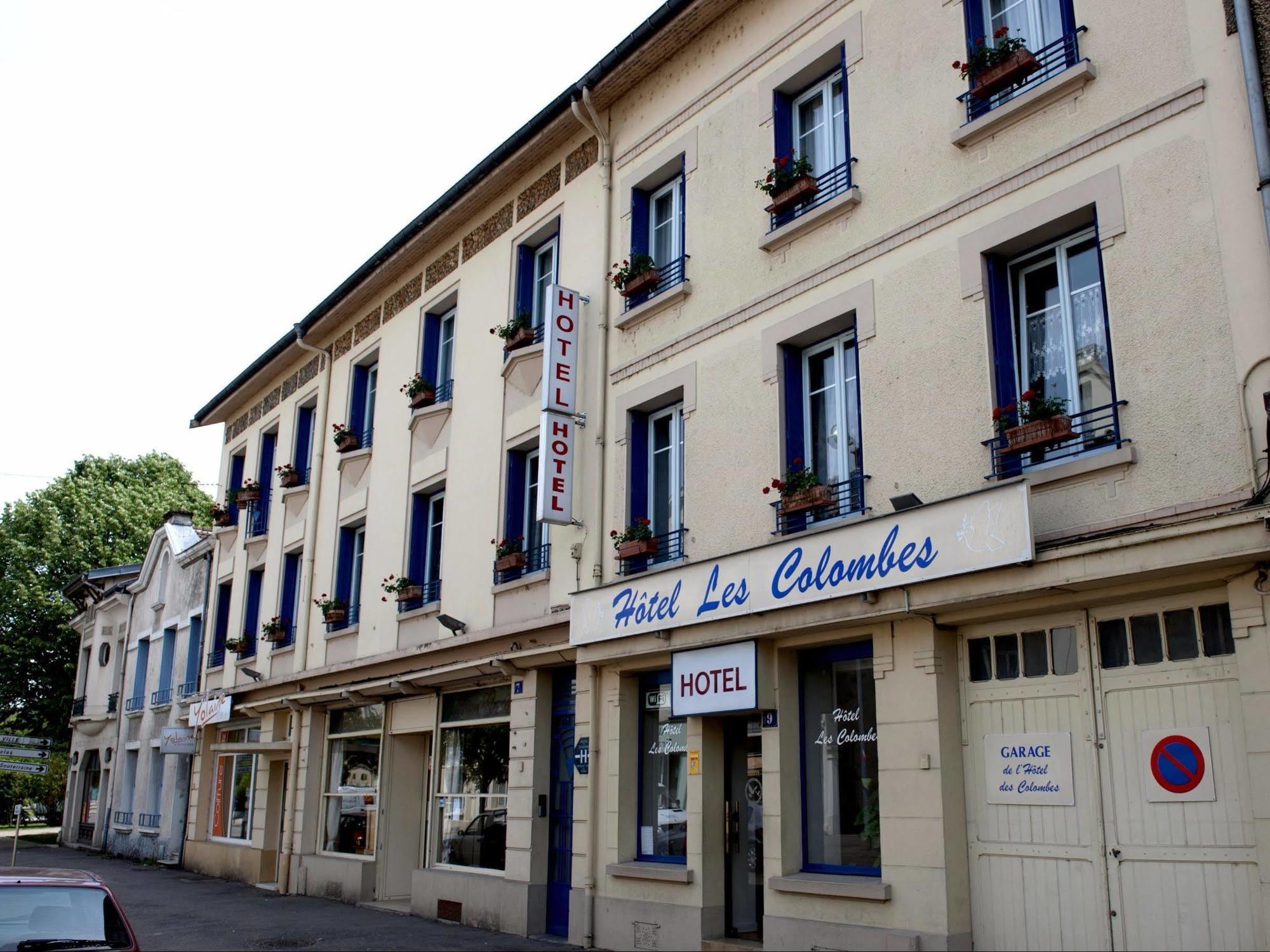 Hotel Les Colombes Verdún Exterior foto